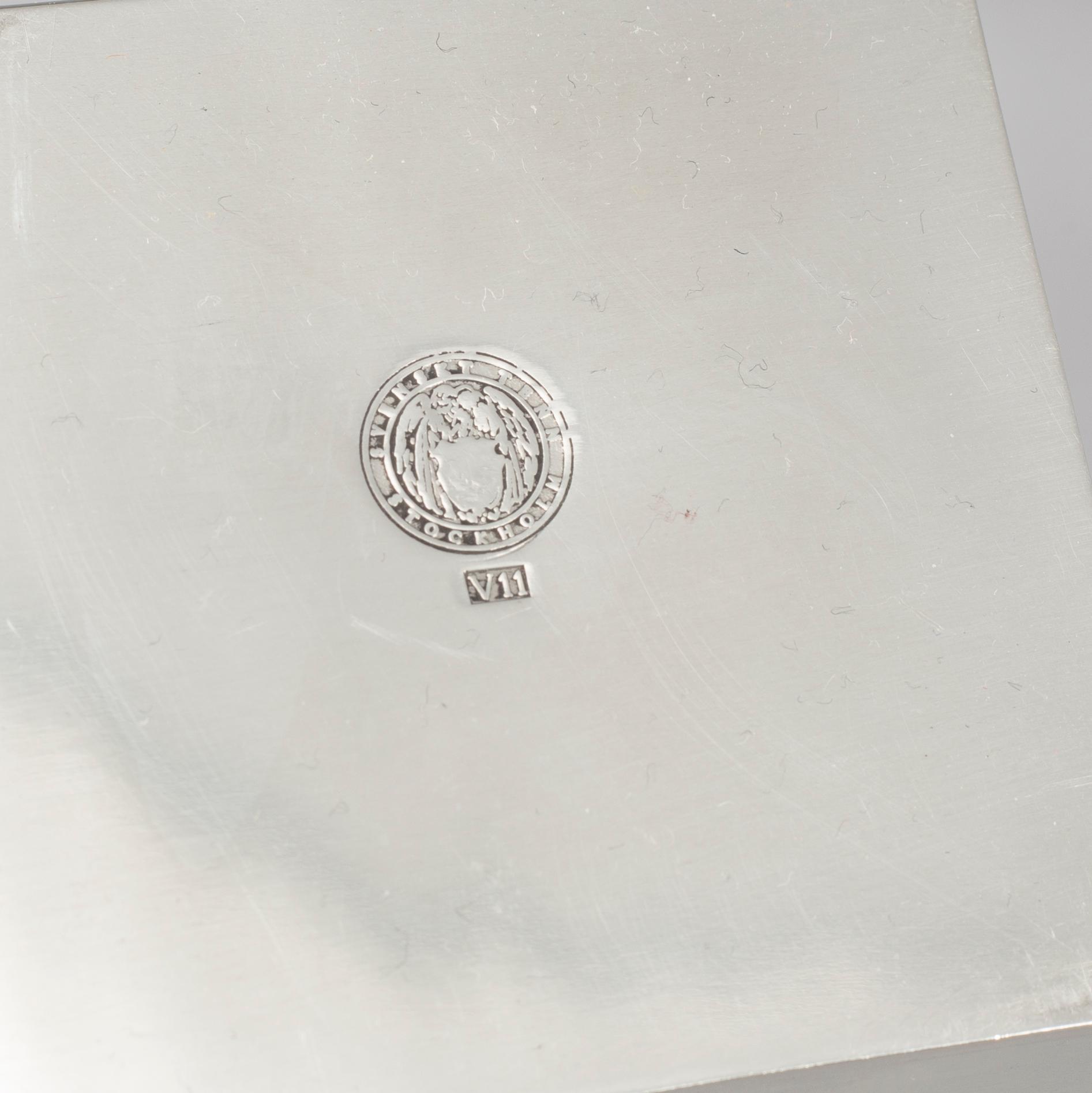 Gustaf Nordenskiöld, a pair of 'Kolonn' pewter candlesticks from Svenskt Tenn, 2019.