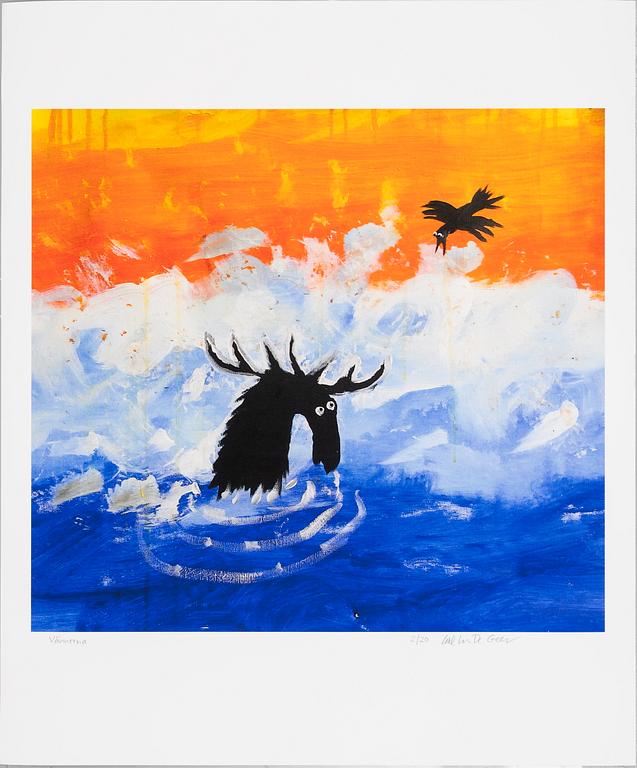 Carl Johan De Geer, "Vännerna".