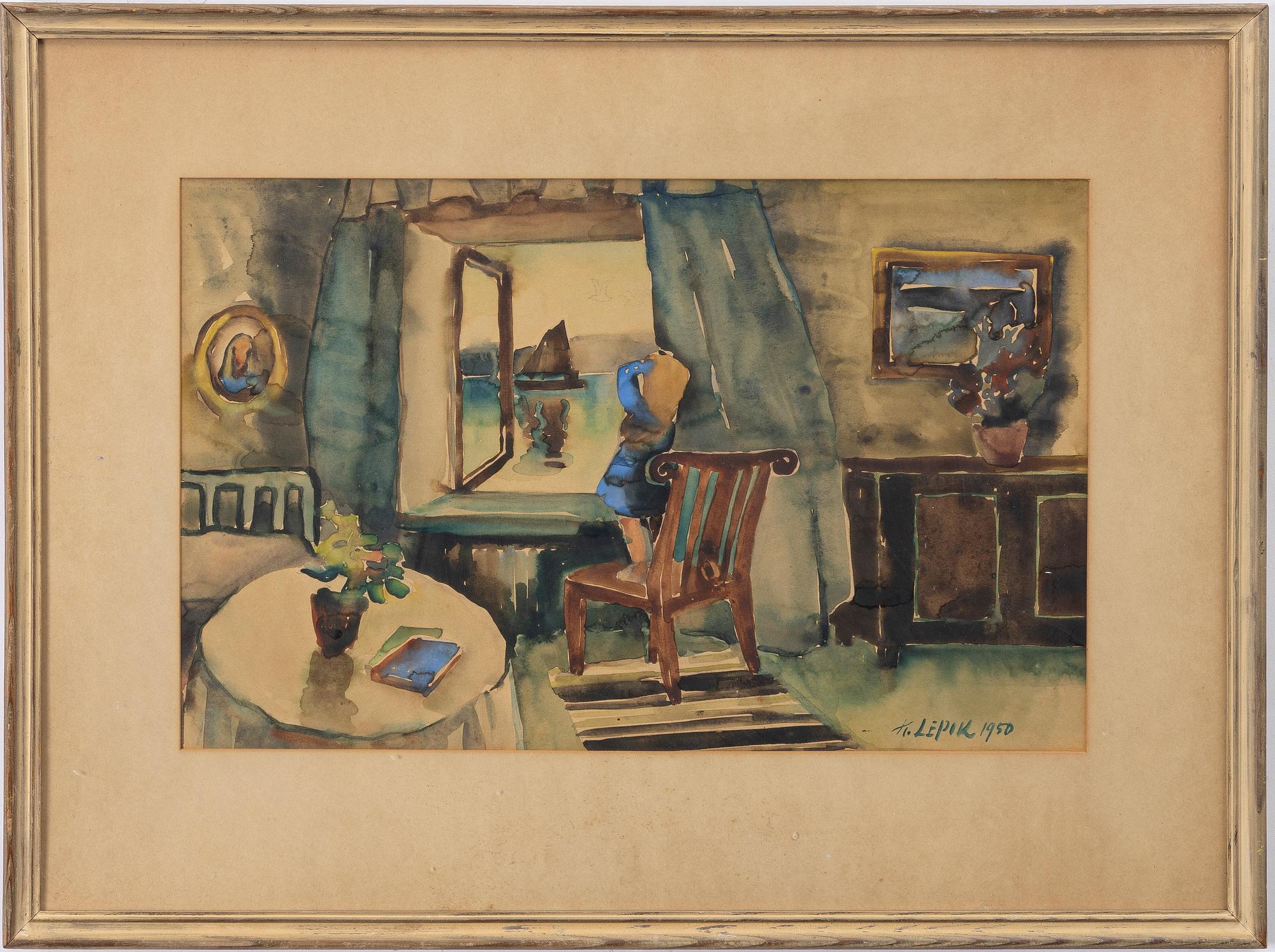 Hugo Lepik, Untitled.