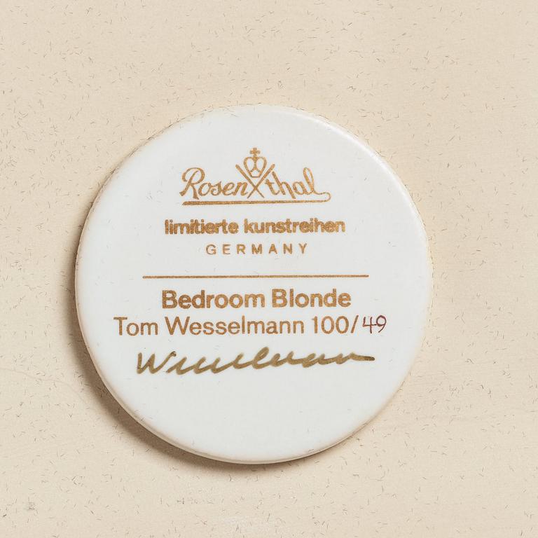 Tom Wesselmann After, "Bedroom Blonde".
