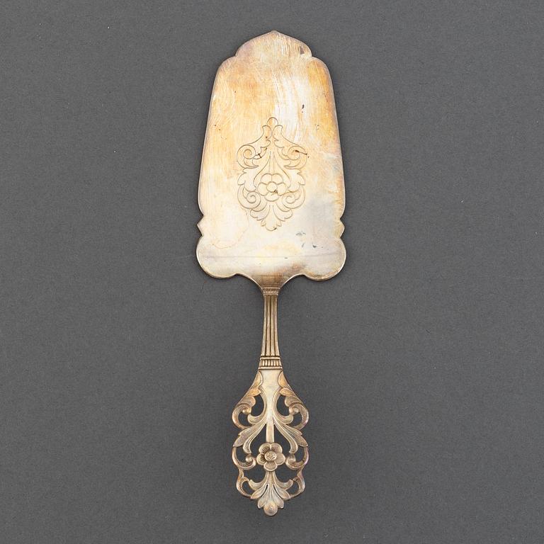 Sandwich-spade/Tårt-spade, silver Norge 1900-tal.