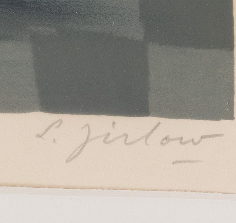 Lennart Jirlow, lithograph in colours, 1978, signed 170/310.