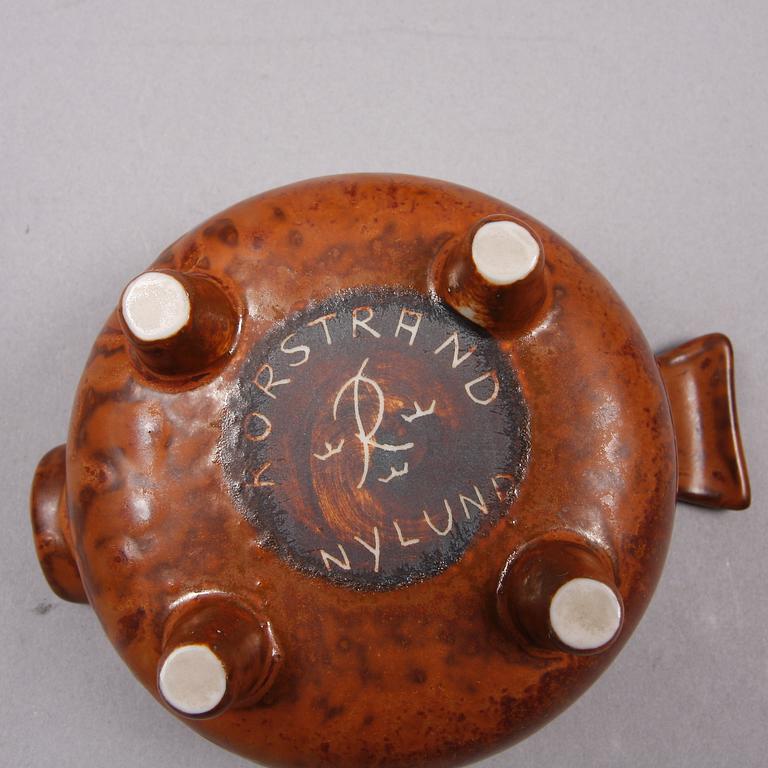 PARTI KERAMIK, 4 delar, Gunnar Nylund, Rörstrand.