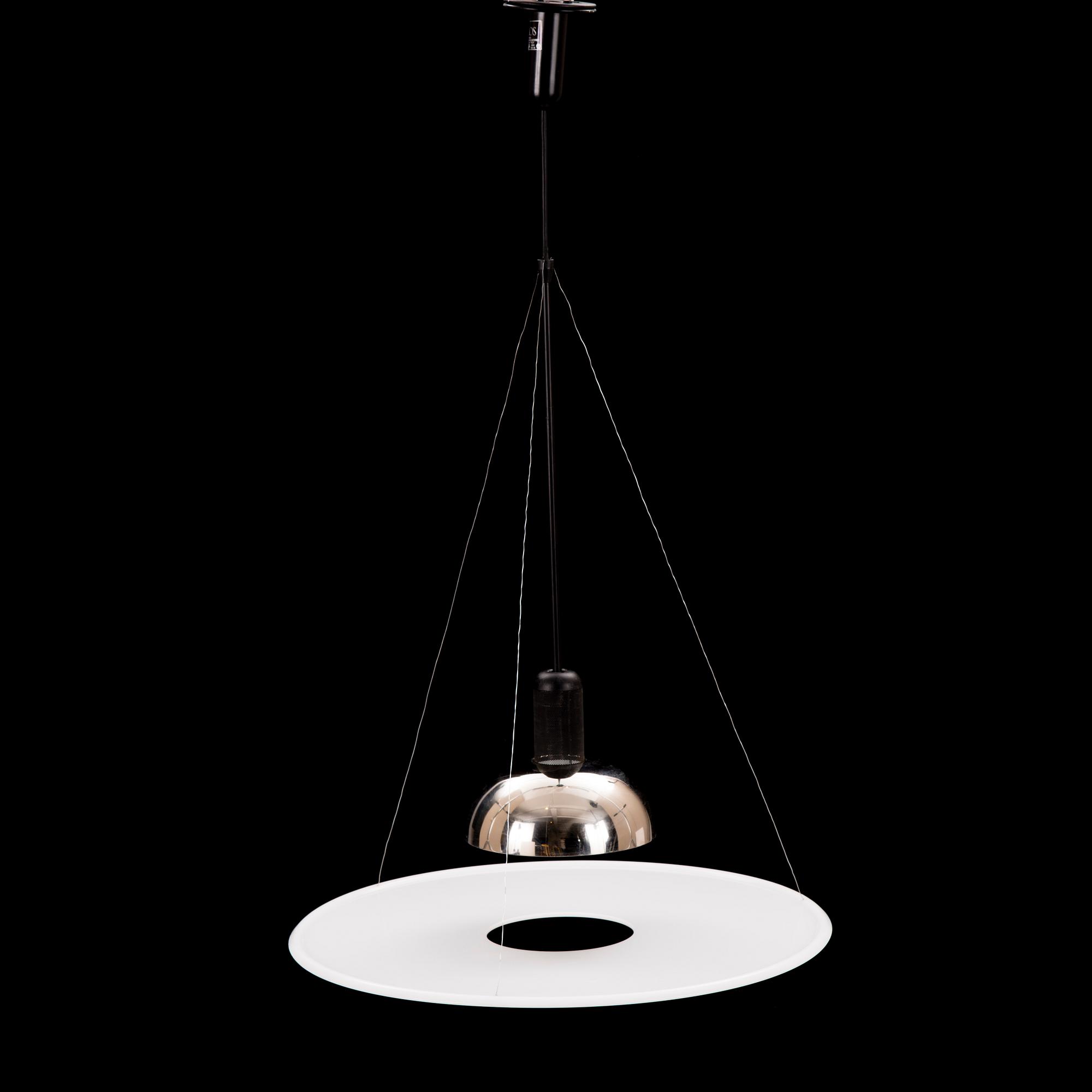 A 'Frisbee' ceiling light by Flos, Italy, second half of 20th Century.