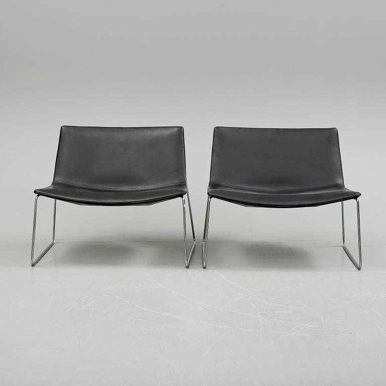FÅTÖLJER, ett par, "Catifa 80", design Lievore Altherr Molina, Arper, fromgiven 2010.