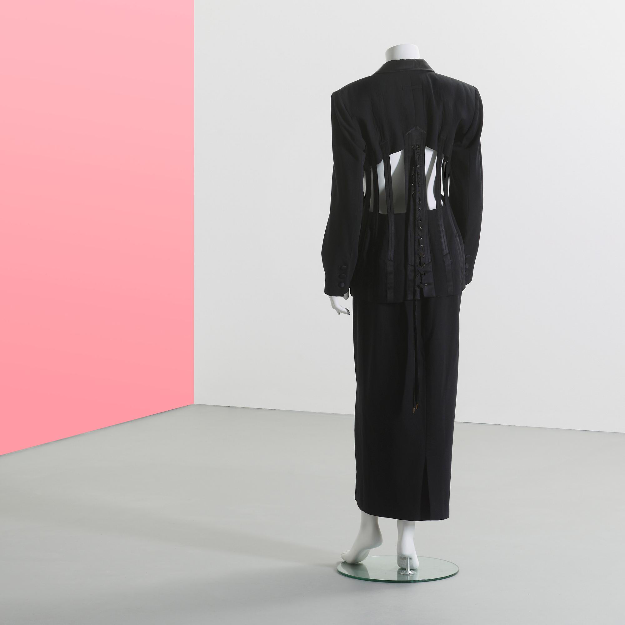 SUIT, Jean Paul Gaultier, "Vault Cage Jacket", 1984/85.