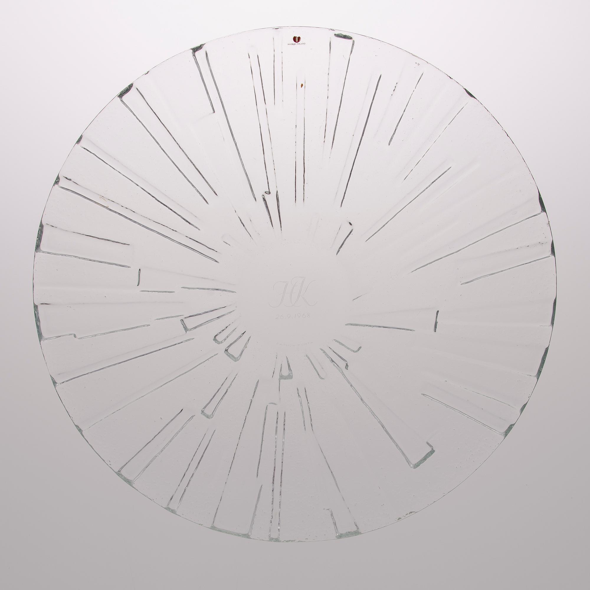 TAPIO WIRKKALA, konstföremål, signerad Tapio Wirkkala 3573.