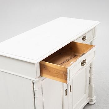 A painted sideboard, circa 1900.