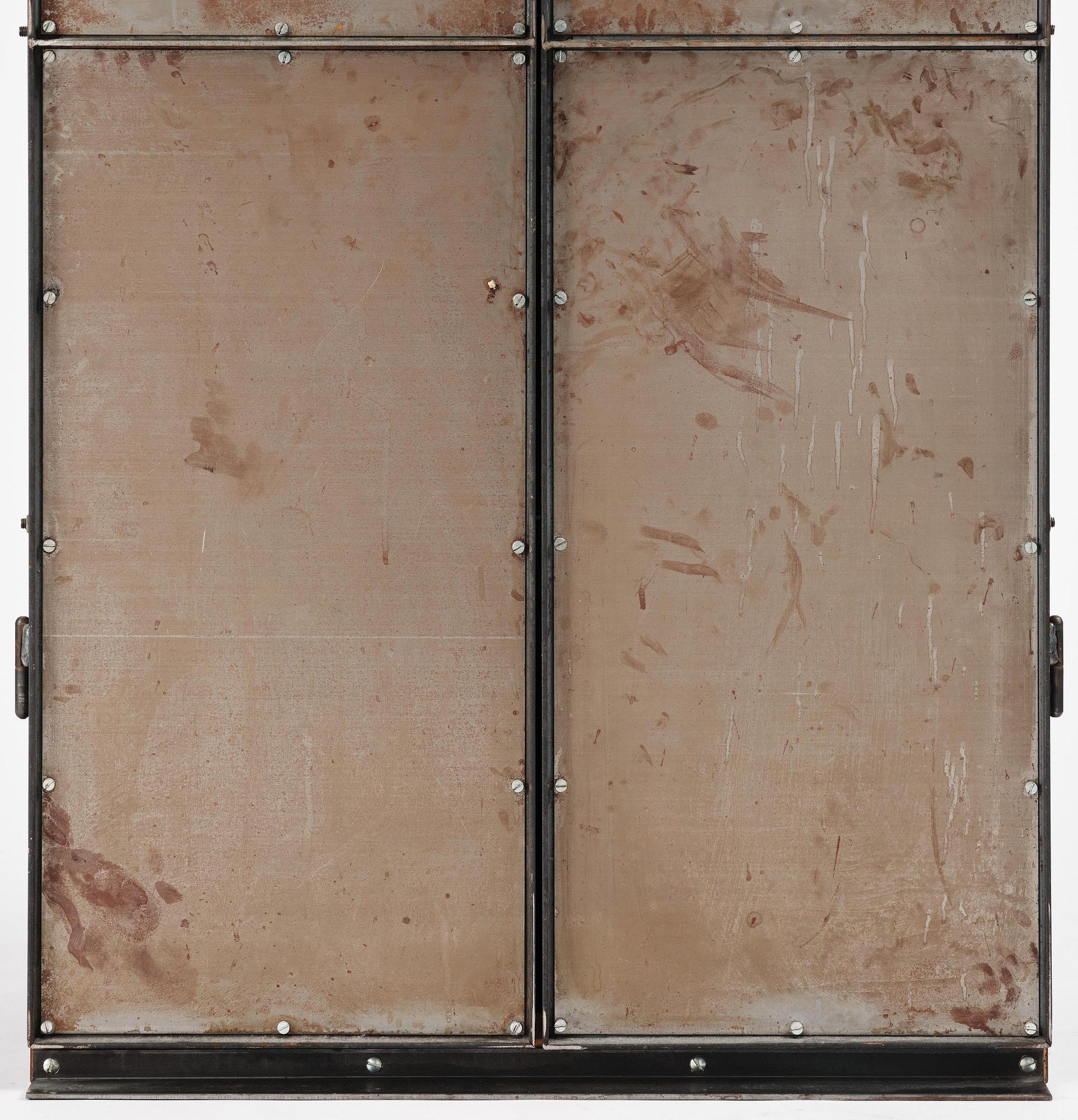 Jonas Bohlin, skåp, "Slottsbacken", ed. 193/200, Källemo, Värnamo, efter 1987.