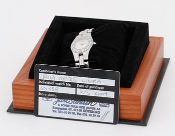 BAUME & MERCIER, Linéa, wristwatch, 24,5 (37) mm.