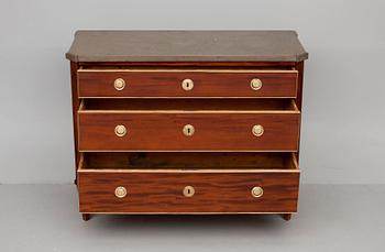 A CHEST OF DRAWERS.