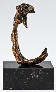 SALVADOR DALI, efter, skulptur, brons, numr 1212. Intyg medföljer.