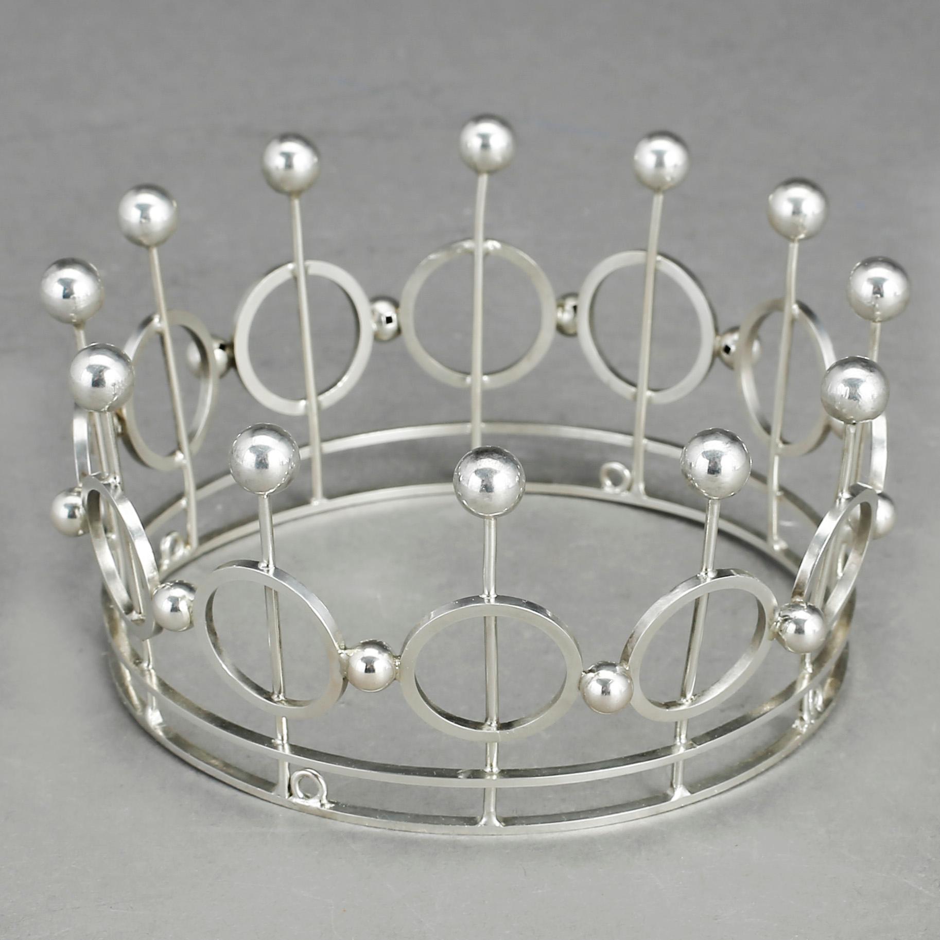BRUDKRONA, silver, Sander & Nilsson, Stockholm, 1972. vikt ca 60,6g.
