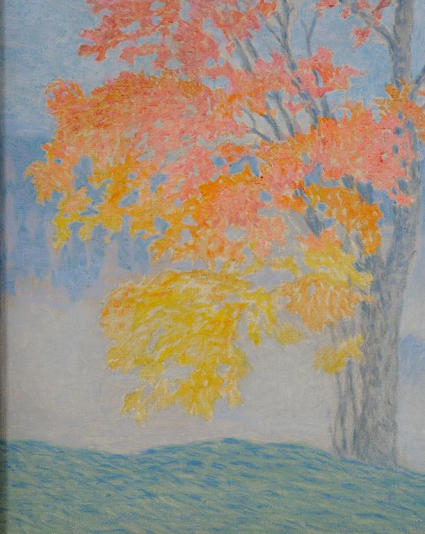 Bror Lindh, Autumn trees.