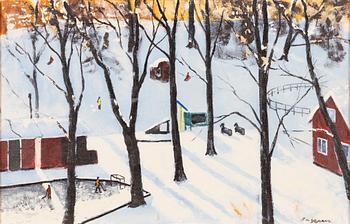 Kalle Berggren, "Blå skuggor".