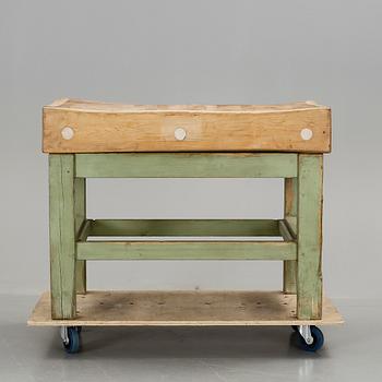 HUGGKUBBE/SLAKTBÄNK, 1900-tal.