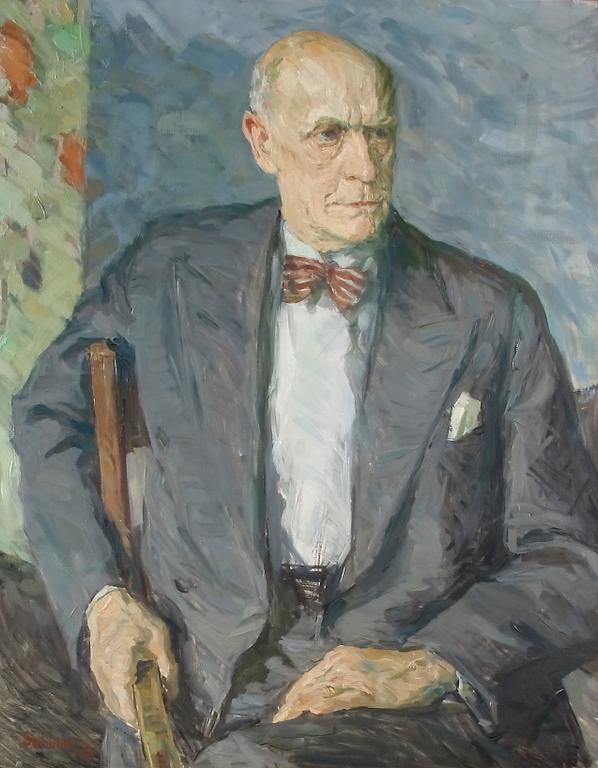 SCHÜLDT, FRITJOF, olja på duk, sign o dat -55.