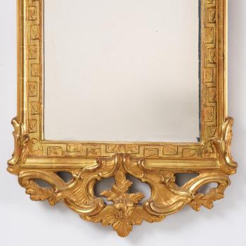 Spegel, Stockholmsarbete, 1700-talets senare del, Rokoko.
