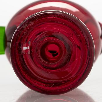 Oiva Toikka, 215th anniversary glass bird, 'Catcher', signed O. Toikka Nuutajärvi 1793-2008, 181/1215.