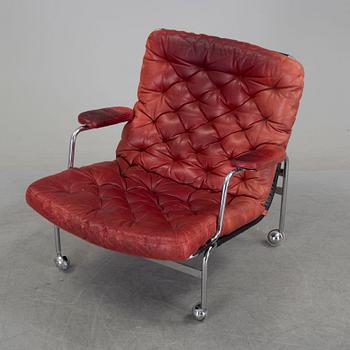 A Bruno Mathsson "Karin" armchair from the second half of the 20th century.