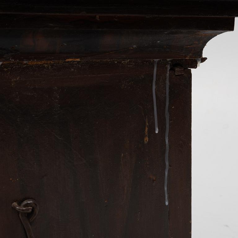 A cabinet, dated 1817.