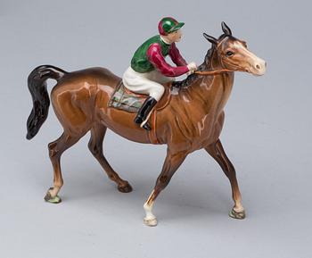 FIGURIN, porslin, Beswick, England, 1900-talets första hälft.