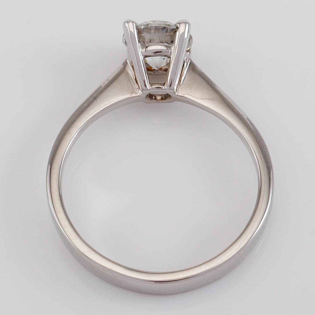 RING, 18K vitguld och diamant ca 1.00 ct.