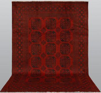 A carpet, Afghan, ca 289 x 210 cm.