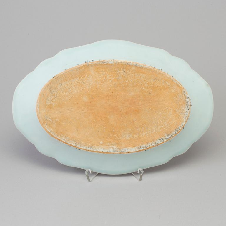 FAT, kompaniporslin. Qingdynastin, Qianlong (1736-95).