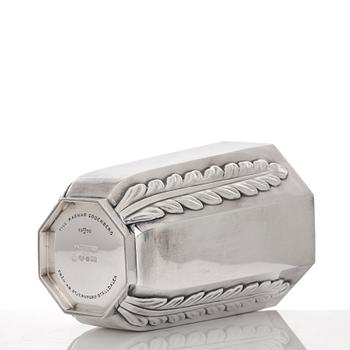 W.A. Bolin, vas, Stockholm 1946, silver.
