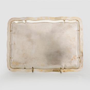 Bricka, silver, Tjeckoslovakien 1929-1941.