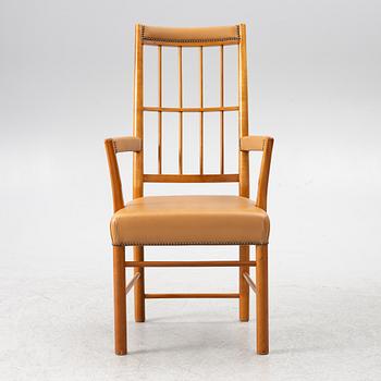 Josef Frank, Armchair, model 652, Svenskt Tenn, after 1985.