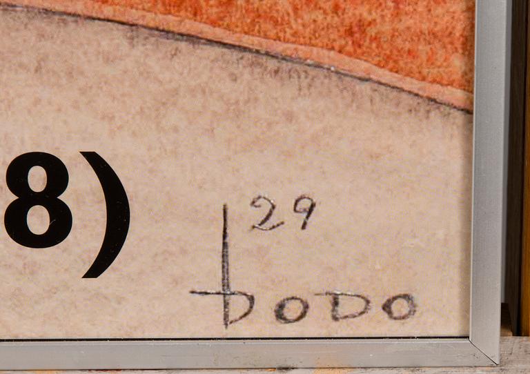 POSTER, Dodo, 1920´s motif.