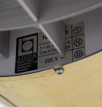 TAKLAMPOR, 2 st, Lilux TL9SZ/20, Hans Agne Jacobsson, Markaryd. Längd 86 cm.