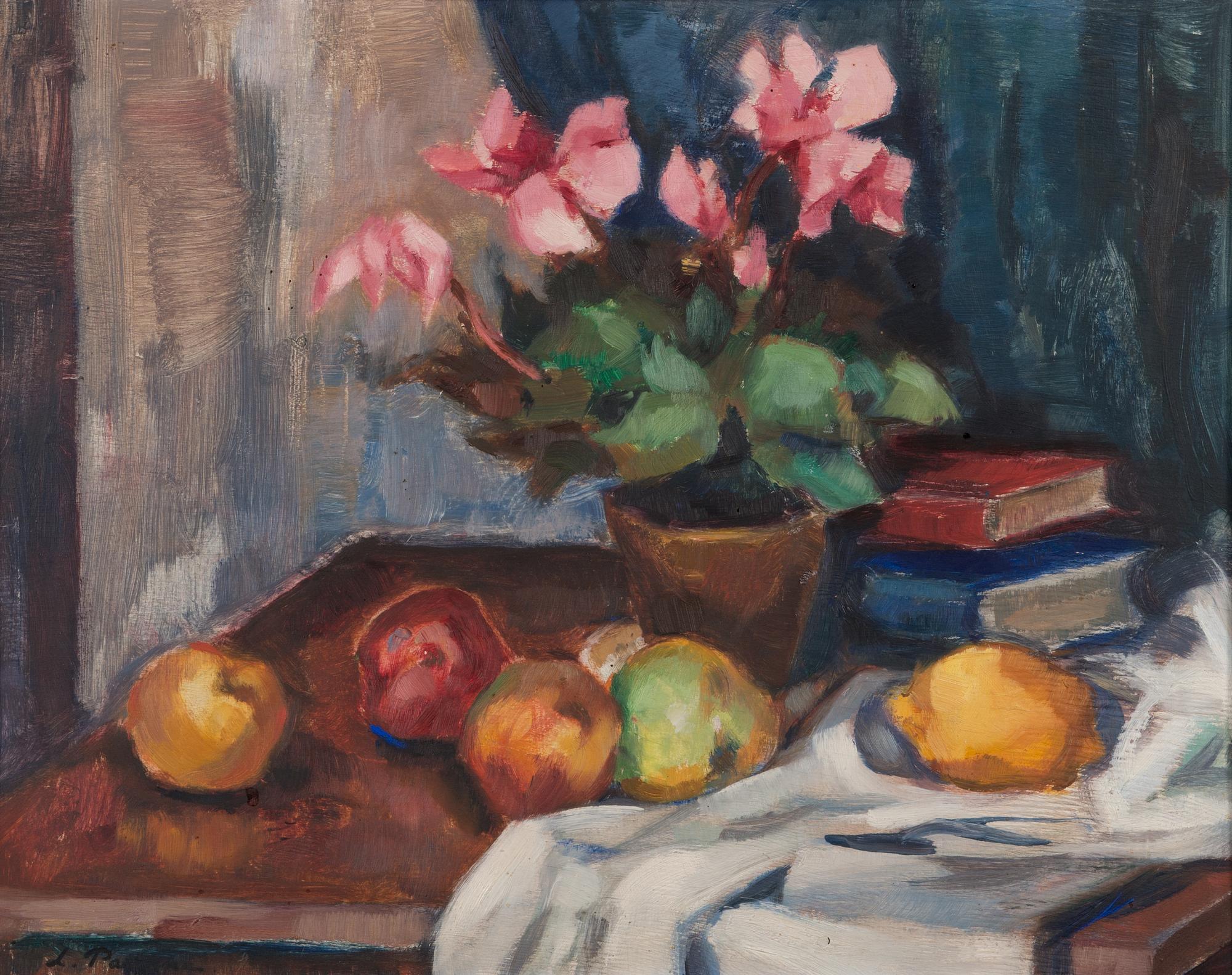 LAURI PARIKKA, oil on panel, signed.