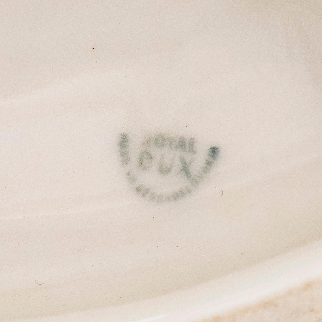 Figurin, porslin, Royal Dux. Tjeckoslovakien.