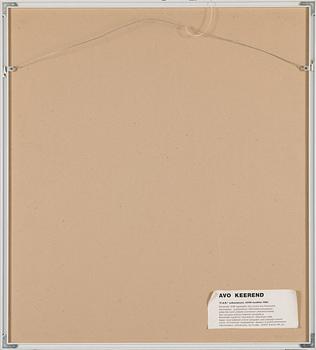 Avo Keerend, offset-tryck, signerat och daterad -90, numrerad 12/99.