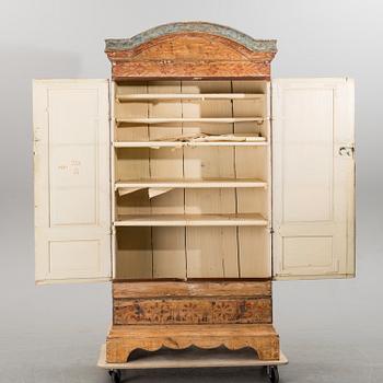 An end of the 18th century pine cabinet.