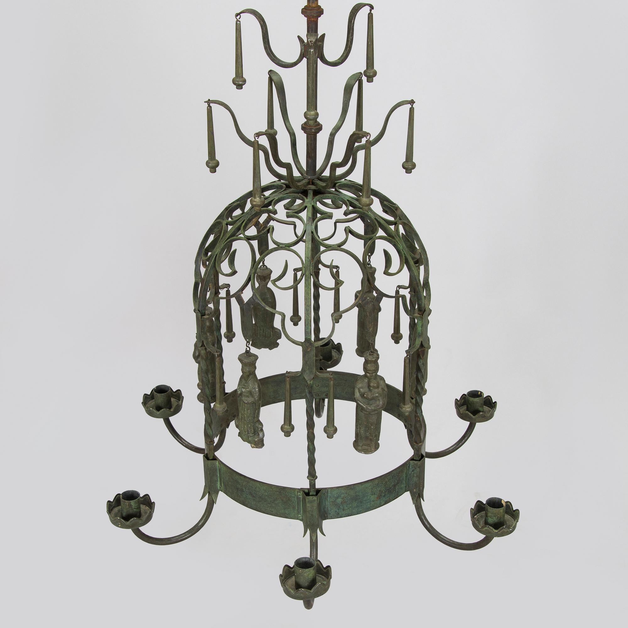 Eino Schroderus, Kynttiläkruunu/ kattokruunu, Taidetakomo Koru 1920-luku.