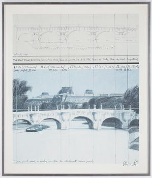 Christo & Jeanne-Claude · CHRISTO JAVACHEFF,  efter, affisch, signatur.