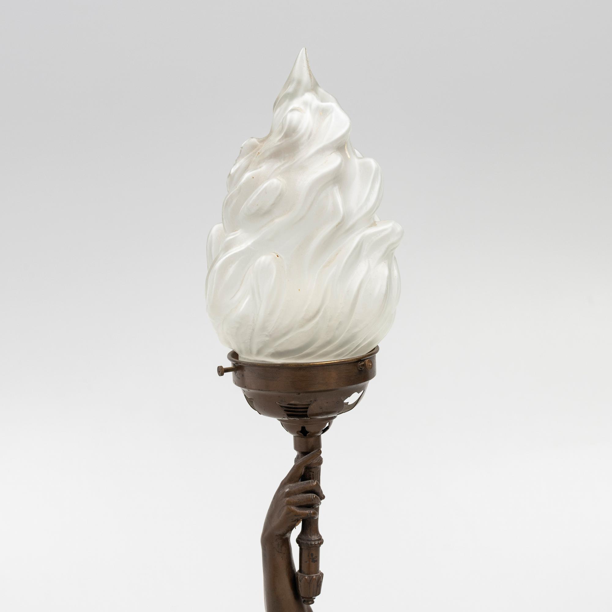 Golvlampa, tidigt 1900-tal.