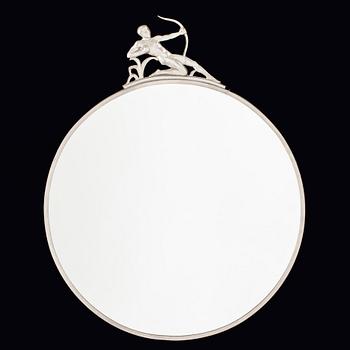 SPEGEL, tenn, art déco, C.G. Hallberg, 1920/30-tal.