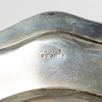 Dishes, 6 pcs, silver, Sweden, first half of the 20th century.