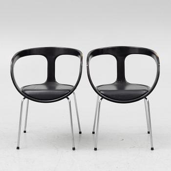 Anna von Schewen, a set of 8 armchairs, "Hug" Gärsnäs, early 2000s.