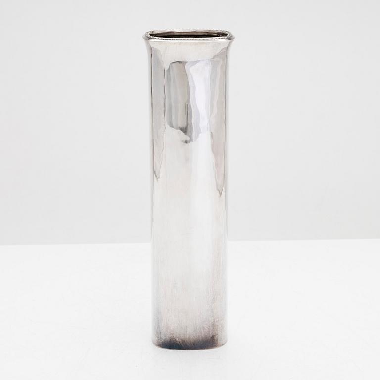 A silver vase, MGAB Uppsala, Sweden, 1964.