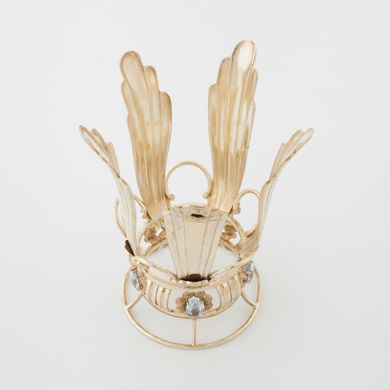 A bridal crown by Ceson, Göteborg, 1945.