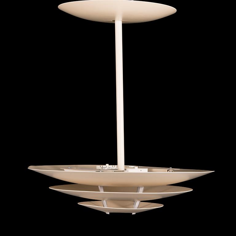 An 'Oslo' Pendant ceiling light, 116150 attributed to Kurt Norregaard for Louis Poulsen, Denmark.
