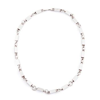 473. Wiwen Nilsson, a sterling silver necklace, Lund 1950.