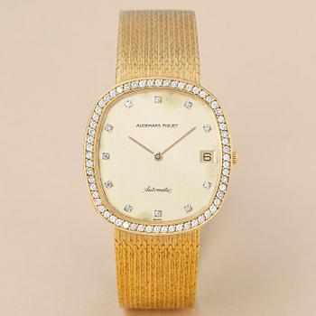 1038. Audemars Piguet, "Diamond Dial & Diamond bezel", ca 1975.