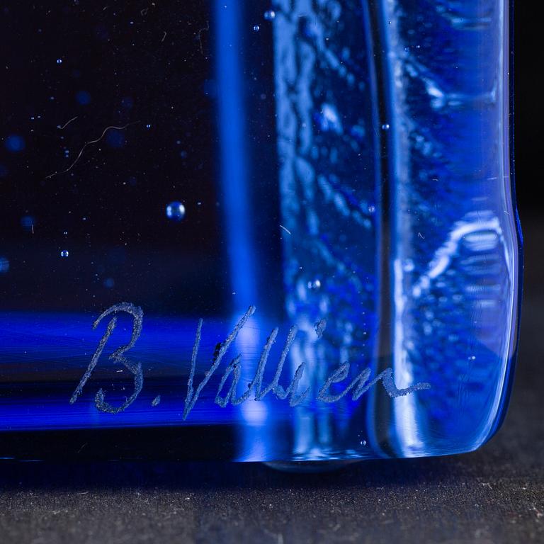 Bertil Vallien, a glass sculpture, Kosta Boda.